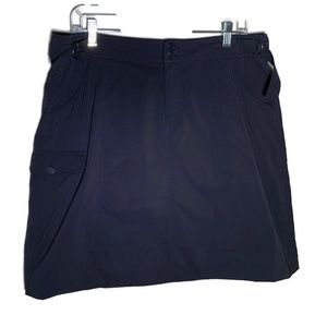 Marmot women's skirt, gray solid, pockets nylon